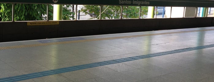 Estação Santos-Imigrantes (Metrô) is one of metrôs!.