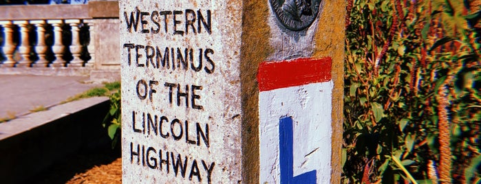 Lincoln Highway Western Terminus is one of Lincoln Highway Road Trip.
