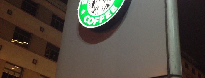 Starbucks is one of Santiago City.