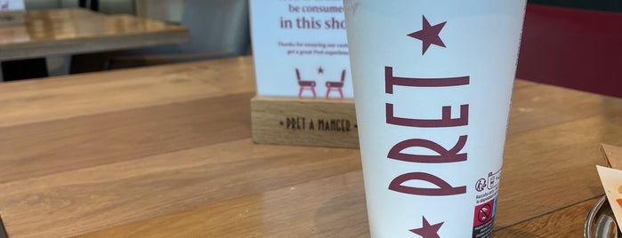 Pret A Manger is one of Paris.