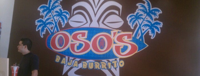 Oso's Baja Burrito is one of Nawlins Eat Spots.