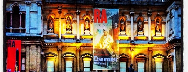 Royal Academy of Arts is one of London Art/Film/Culture/Music (One).
