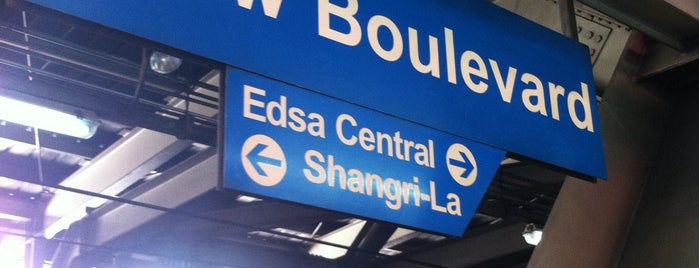 MRT3 - Shaw Boulevard Station is one of Manila.