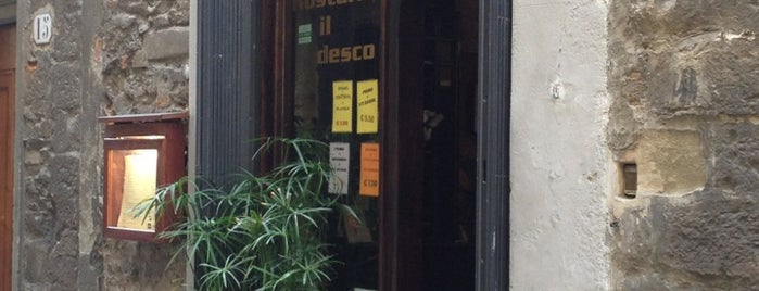 Hostaria Il Desco is one of Florence Cheap Eats.