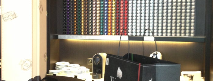 Nespresso is one of favorite places.