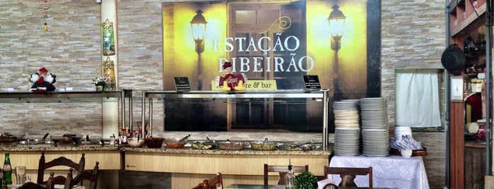 Estação Ribeirão Restaurante e Bar is one of Quero Ir.