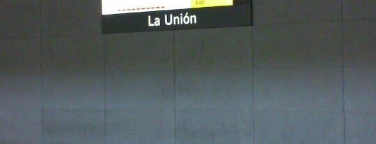 MM – La Unión is one of Metro de Málaga.