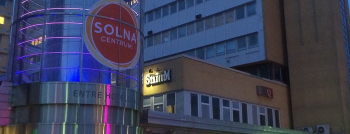 Solna Centrum is one of Go To's Stockholm.