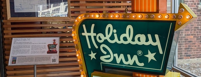 American Sign Museum is one of Cincy and Indy.