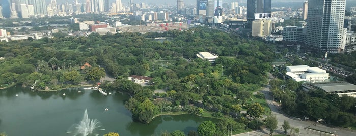 Lumphini Park is one of Bangkok.