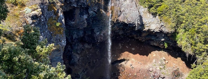 Mangafhero Falls is one of New Zealand.