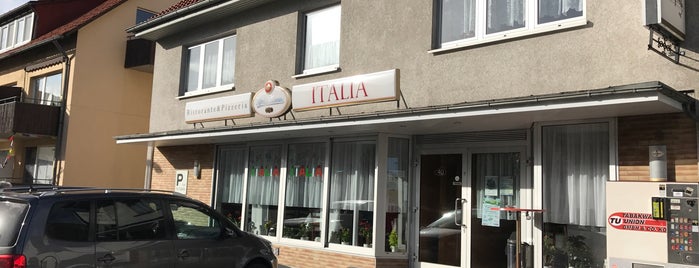 Pizzaria Italia is one of wo ich schon mal war!.