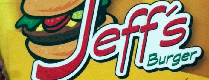 Jeff's Burger is one of Lugares favoritos de Heloisa.
