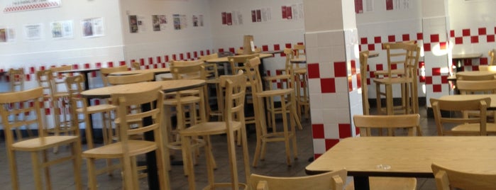 Five Guys is one of Places To Go.