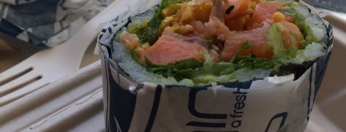 Sushiritto is one of 50 Things need to eat in SF.