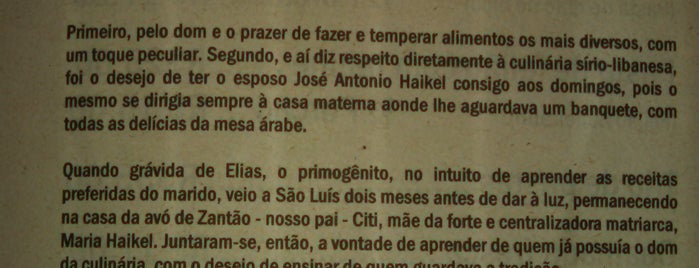 Alibabá - Especialidades Árabes is one of São Luis, Brasil.