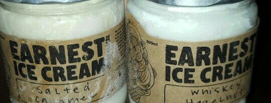 Earnest Ice Cream is one of Favourites.