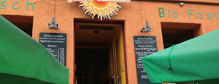 Yellow Sunshine Burger is one of Berlin's Best Vegetarian - 2013.