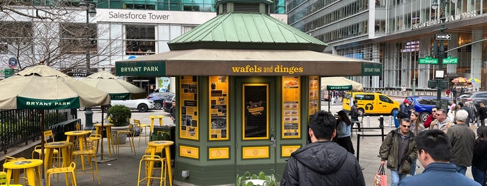 Wafels & Dinges at Bryant Park is one of NYC.