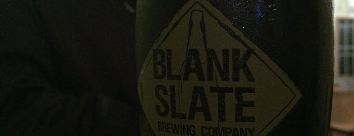 Blank Slate Brewing Company is one of Cincy.