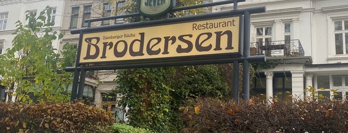 Restaurant Brodersen is one of Hamburg.