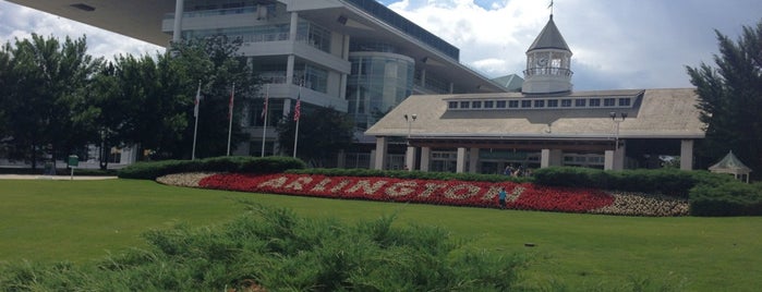 Arlington International Racecourse is one of Stacy'ın Kaydettiği Mekanlar.