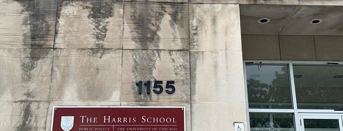 Harris School of Public Policy is one of University of Chicago.