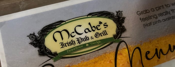 Mccabe's Irish Pub & Grill is one of Favourite Food Stops.