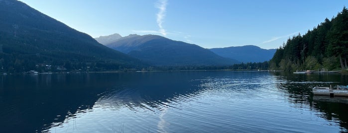 Alta Lake is one of road to whistler.