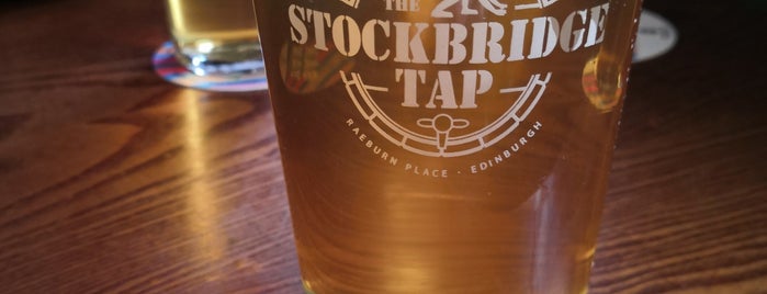 Stockbridge Tap is one of {Edinburgh weekend).