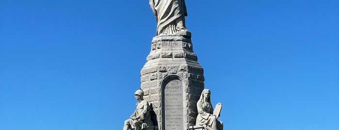 National Monument to the Forefathers is one of BOS.