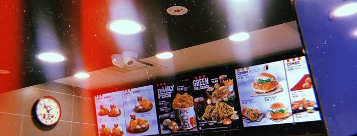 KFC is one of Fast Food Places.