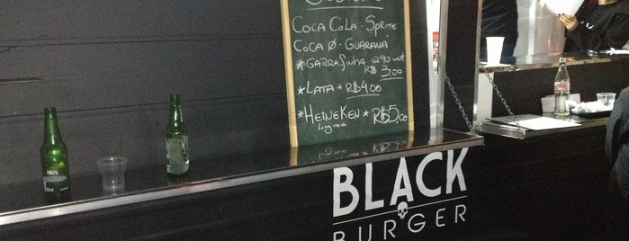 Black Burger is one of BC | Hambúrguer e baixa gastronomia.