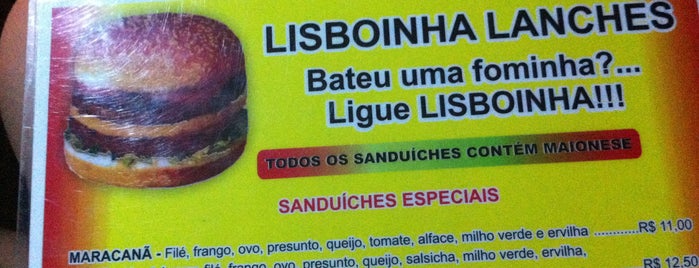 Lisboinha Lanches is one of Preferidos.