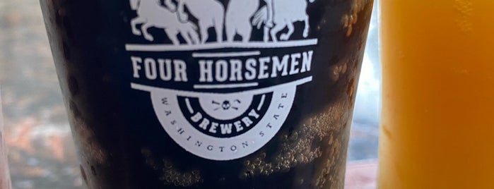 Four Horsemen Brewery is one of Puget Sound Breweries South.
