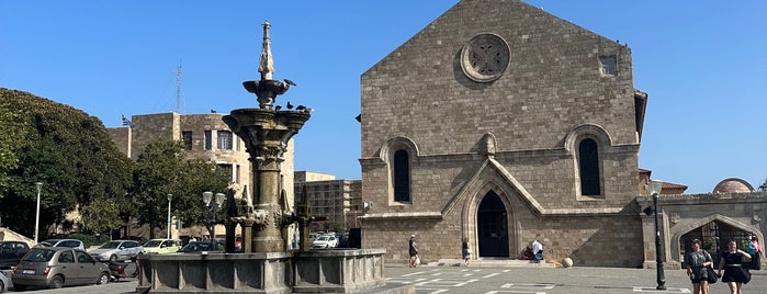 Evagelismos Church is one of Rhodes.