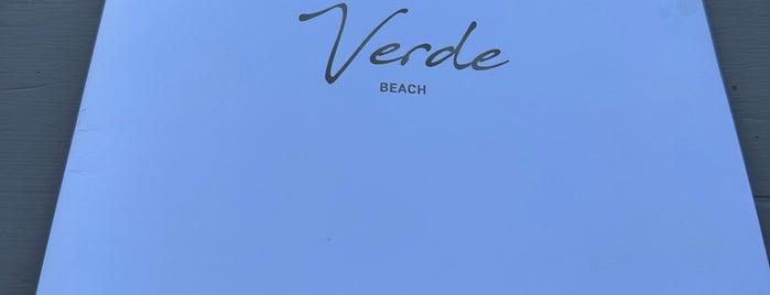 Verde is one of St Tropez.