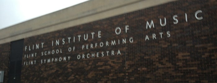 Flint Institute of Music is one of Tempat yang Disukai Lisa.