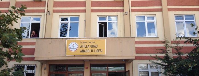 Atilla Uras Anadolu Lisesi is one of Tempat yang Disukai ⚓️Ceyda.