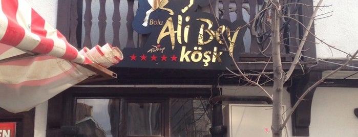 Ali Bey Köşk is one of Bolu'daki "Special" Mekanlar.
