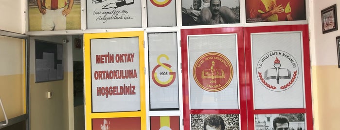 Metin Oktay Ortaokulu is one of Çankaya'daki Okullar.