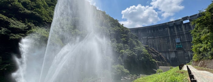 Managawa Dam is one of ダムカードを配布しているダム（西日本編）.