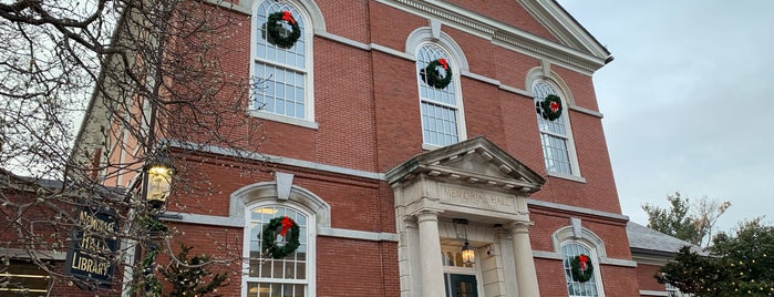 Memorial Hall Library is one of Best places in Andover, MA.