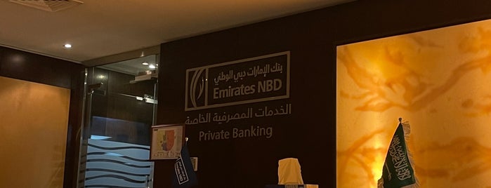Emirates NBD is one of Tempat yang Disukai Abu Lauren.