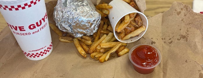 Five Guys is one of The 15 Best Places for Burgers in Omaha.