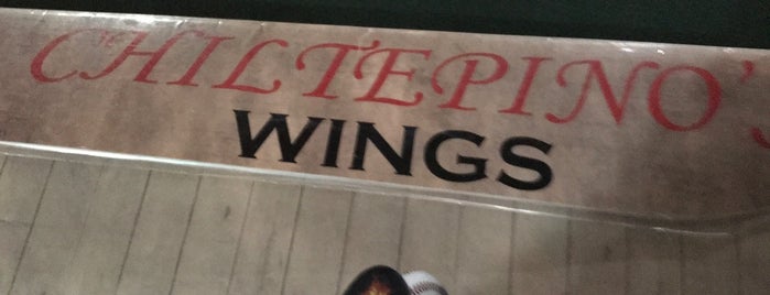 Chiltepino's Wings is one of Top 10 food & Beer.