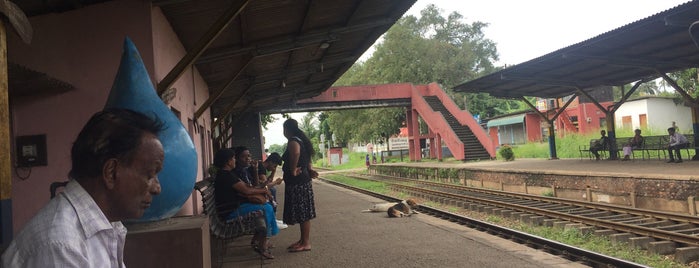 Wanawasala Railway Station is one of On the way to Colombo.