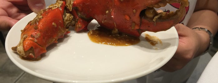 Palm Beach Seafood Restaurant is one of The 15 Best Places for Crab in Singapore.