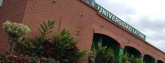 Universidad Latina de Costa Rica is one of universidades.