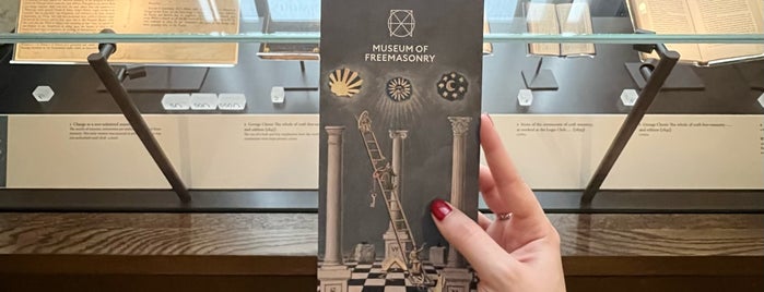 Museum of Freemasonry is one of London To-Do.